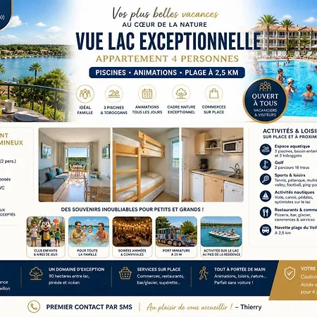 Lägenhet 2 Situee Dans Un Magnifique Village Familiale *